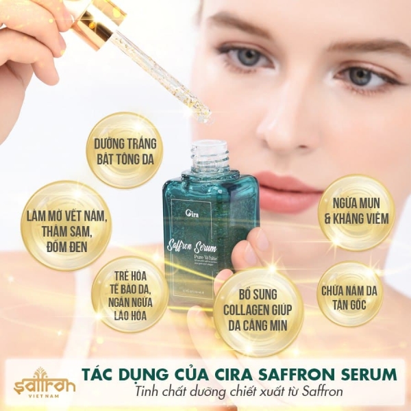 Cira Saffron Serum - Saffron VIETNAM - Công Ty Cổ Phần Saffron Việt Nam